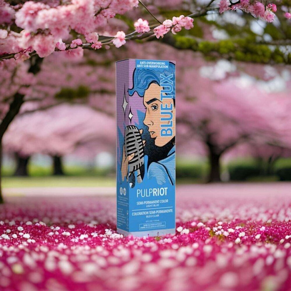 Pulp Riot Blue Tux Semi Permanent Color 4 oz- 6 units
